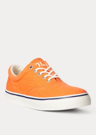 Polo Ralph Lauren Harpoon Lærred Sneakers Herre Danmark (RBXKS6984)